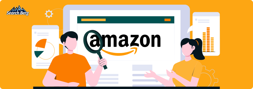 a concept illustration for Amazon search optimization