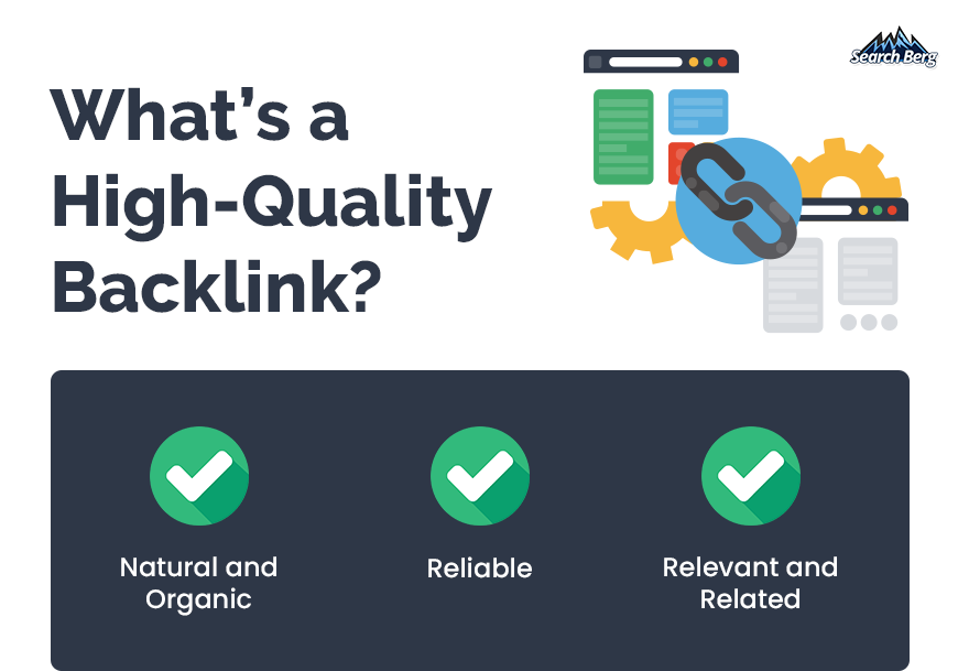 Signs of high-quality backlinks.