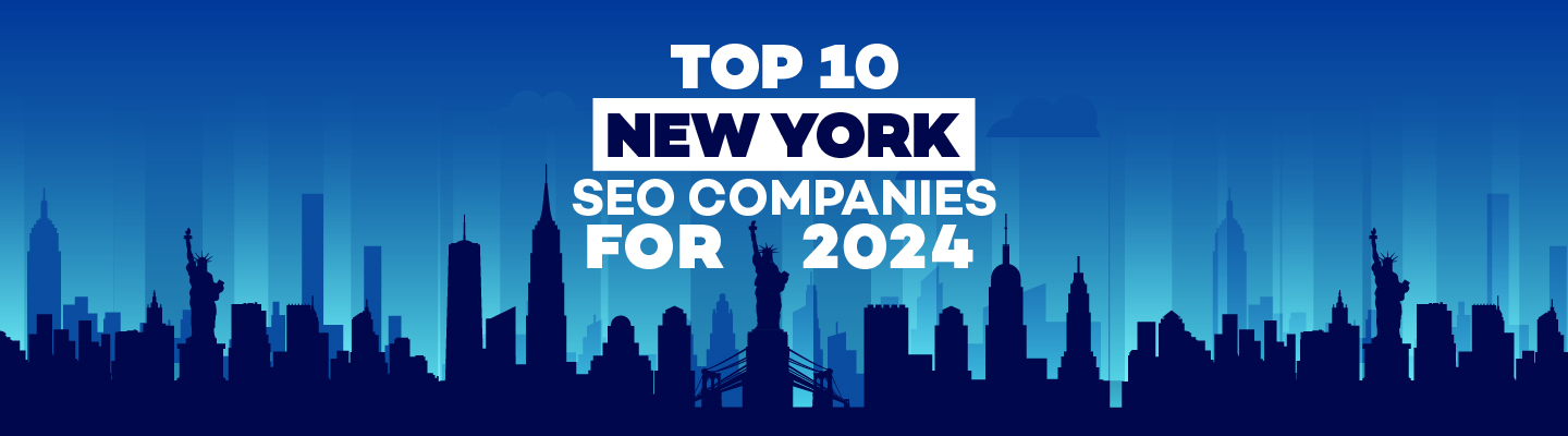 A concept illustration of the top New York SEO agencies.