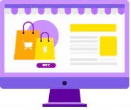 eCommerce site screen